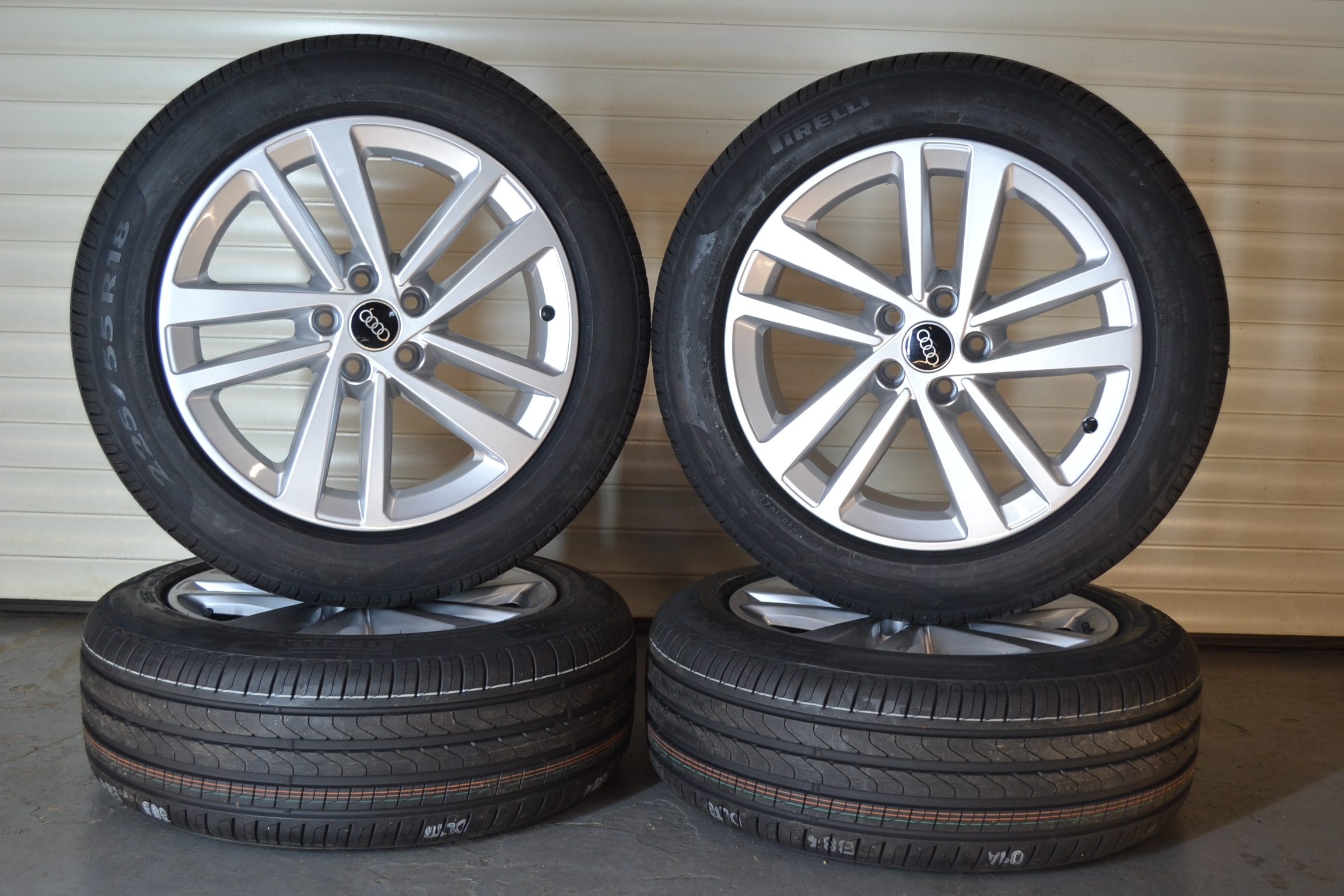 5x112 R18 Originál letná sada kolies Audi A6 C8 – Obrázok 2