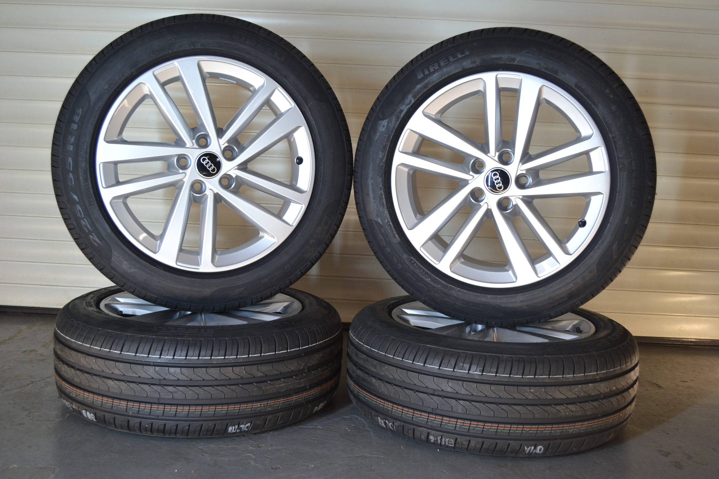 5x112 R18 Originál letná sada kolies Audi A6 C8 – Obrázok 5