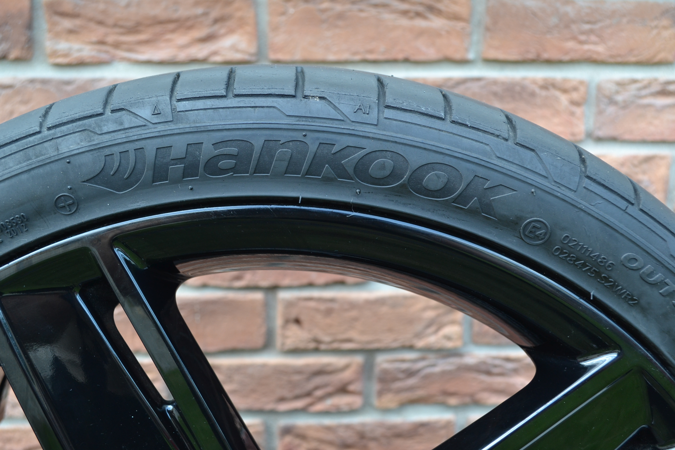 5x112 R19 Originál letná sada kolies Audi A3/S3 BLack – Obrázok 5