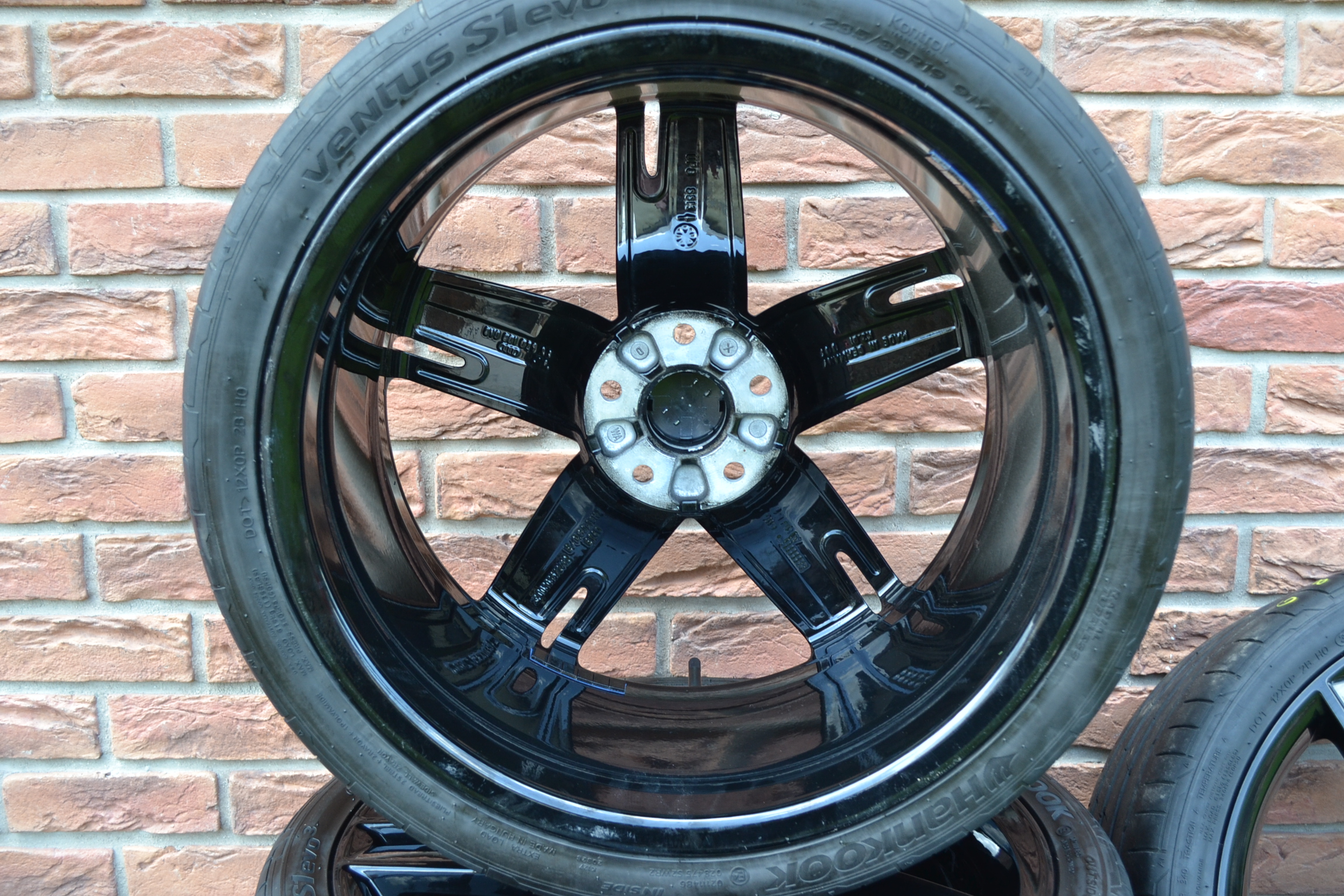 5x112 R19 Originál letná sada kolies Audi A3/S3 BLack – Obrázok 6