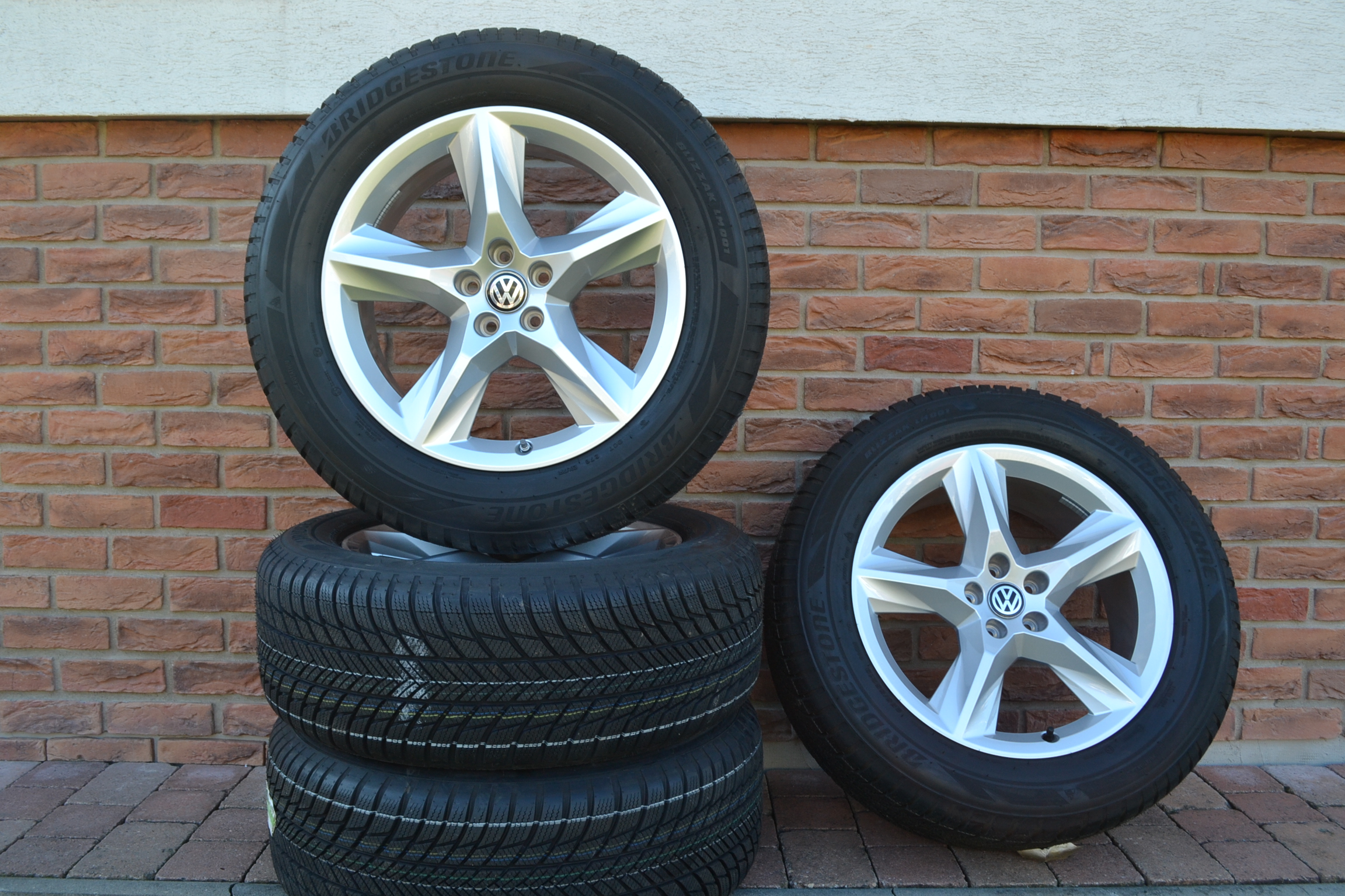 5x112 R19 Zimná sada Originál Audi Q7 alebo VW Touareg Cena za celú sadu – Obrázok 10