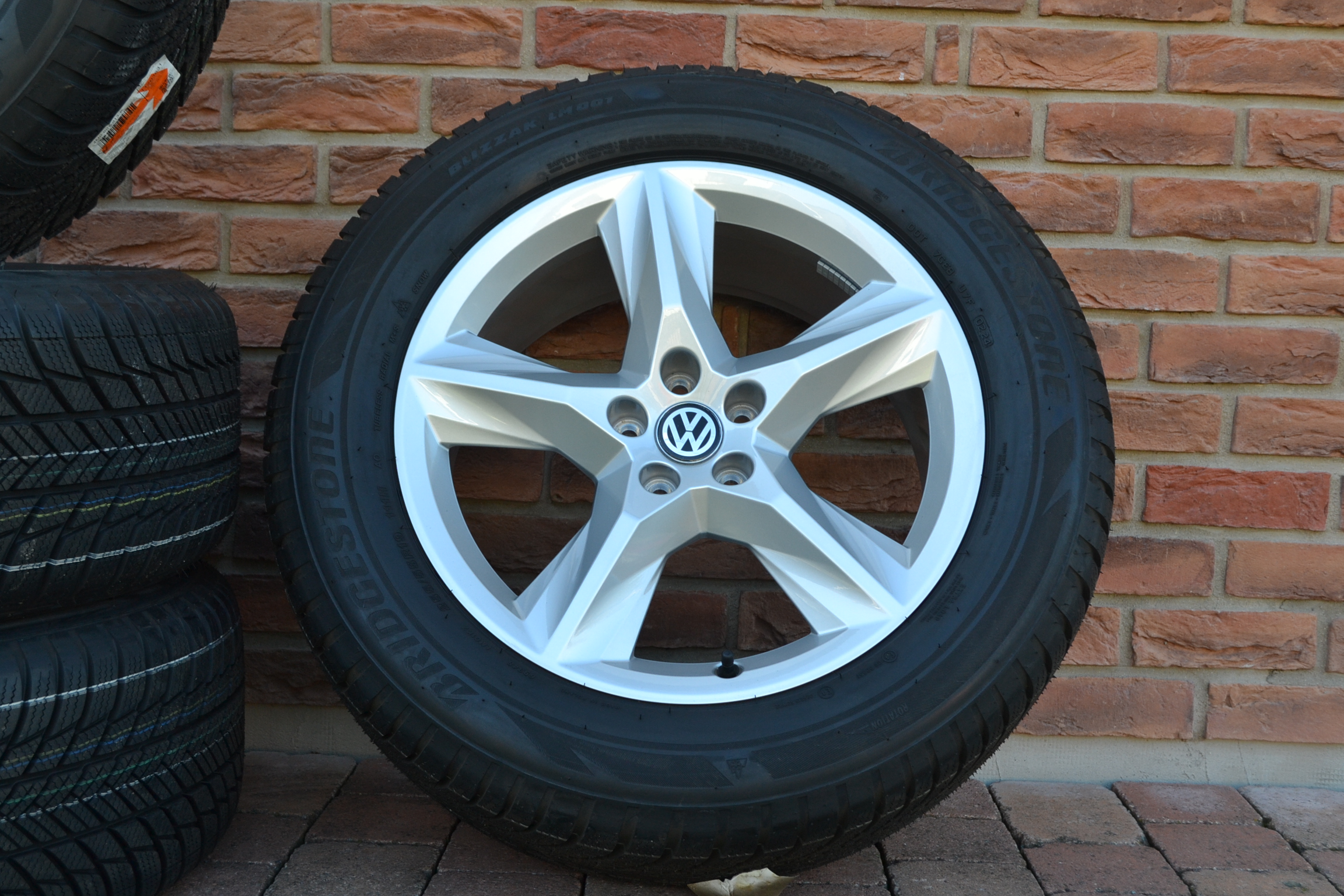 5x112 R19 Zimná sada Originál Audi Q7 alebo VW Touareg Cena za celú sadu – Obrázok 12