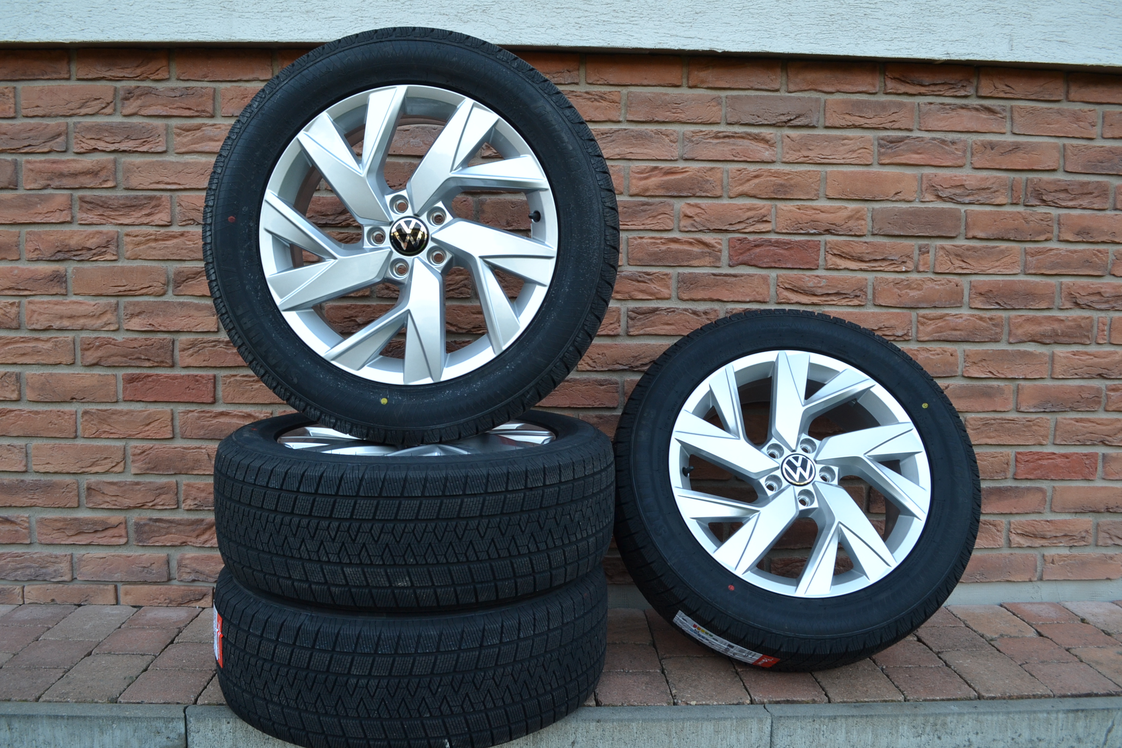 5x112 R18 Zimna sada Original VW Tiguan + 235/55 R18 Gripmax DOT25 – Obrázok 2