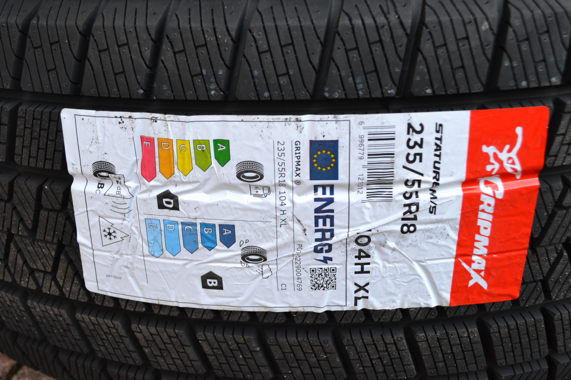 5x112 R18 Zimna sada Original VW Tiguan + 235/55 R18 Gripmax DOT25 – Obrázok 8