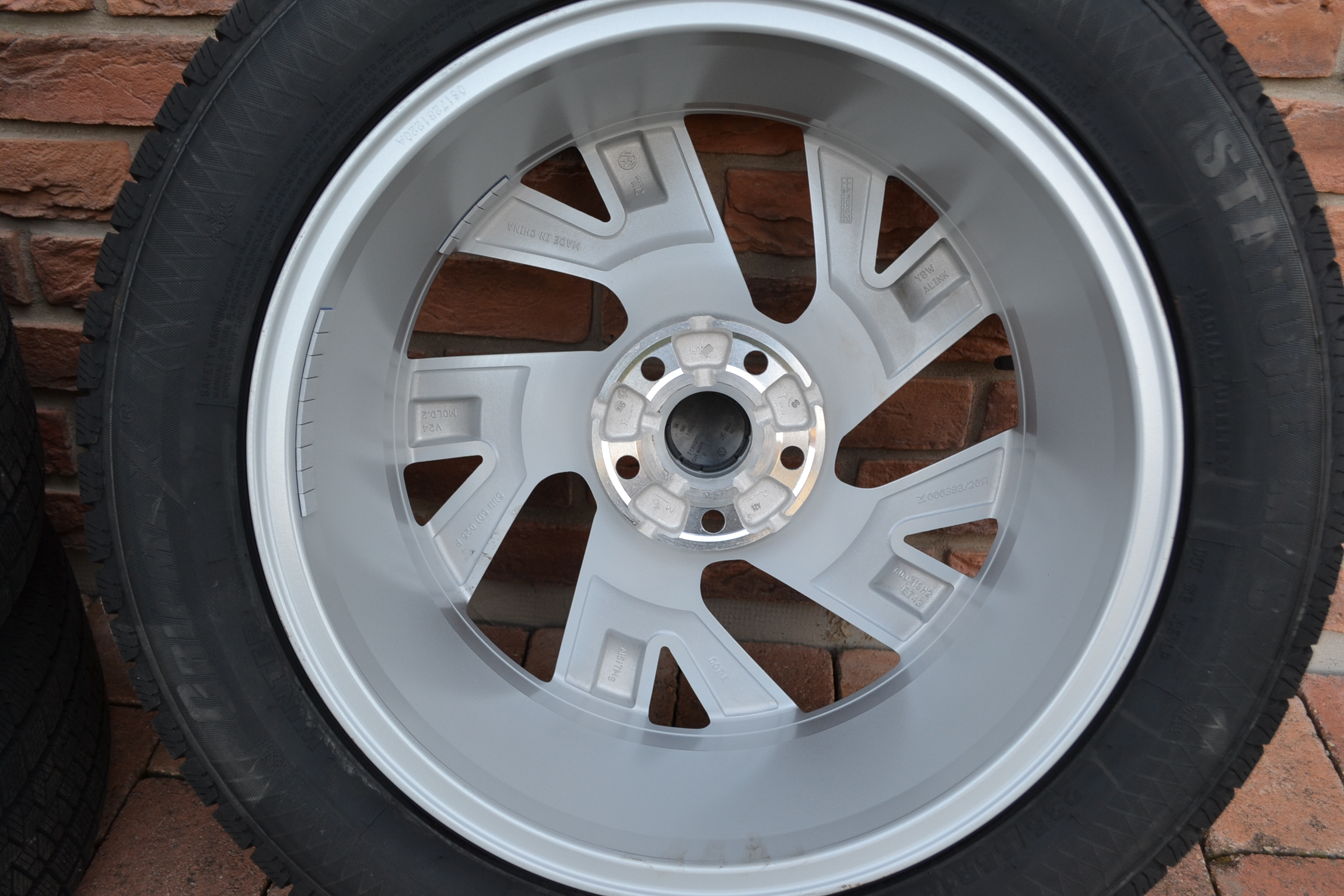5x112 R18 Zimna sada Original VW Tiguan + 235/55 R18 Gripmax DOT25 – Obrázok 9