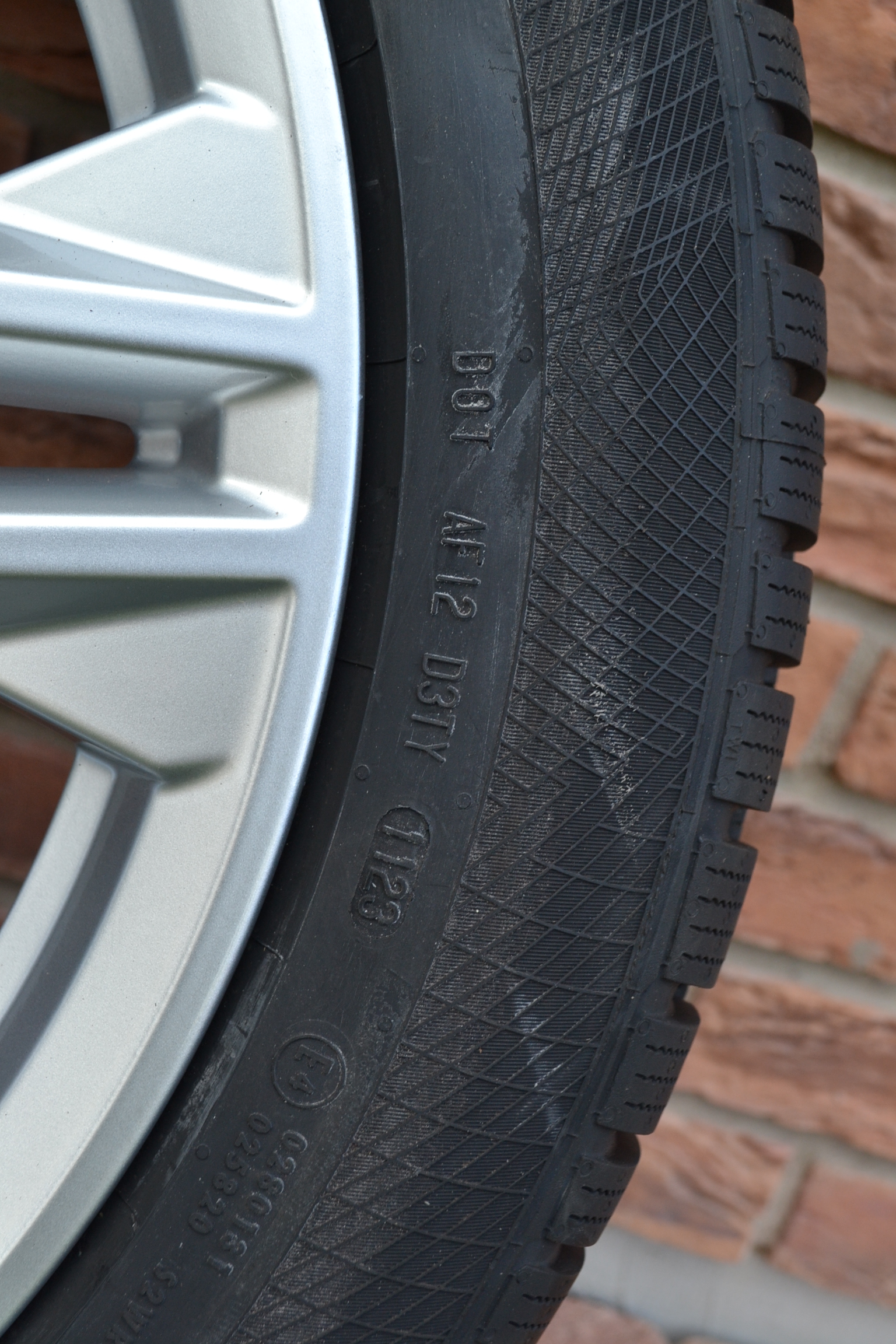 5x112 R20 Zimná Sada Org. Audi Q5 SQ5 + 255/45 R20 Continental Cena uvedená za celu sadu – Obrázok 6