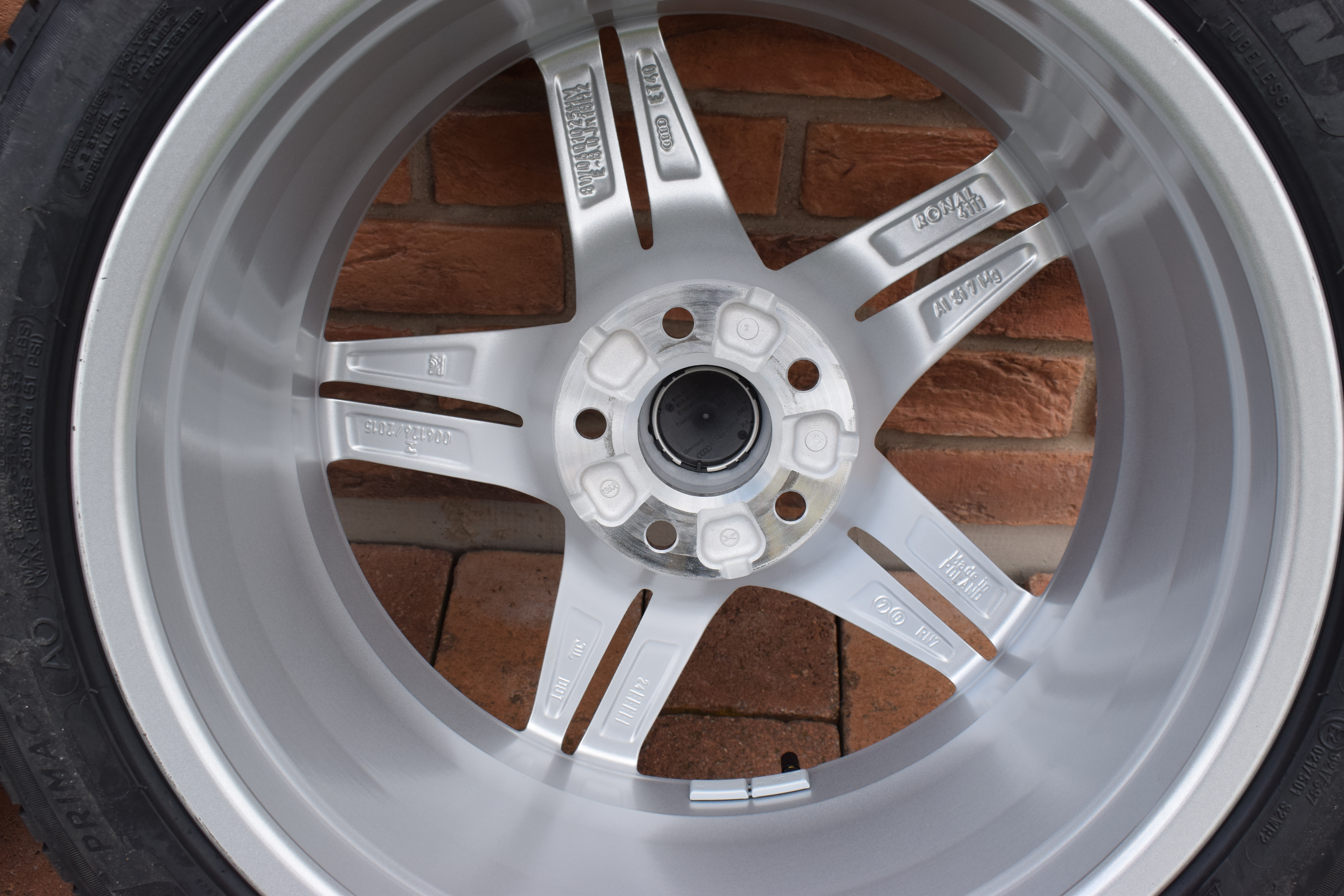 5x112 R18 Letná sada Originál Audi A4 b9 s-line – Obrázok 9