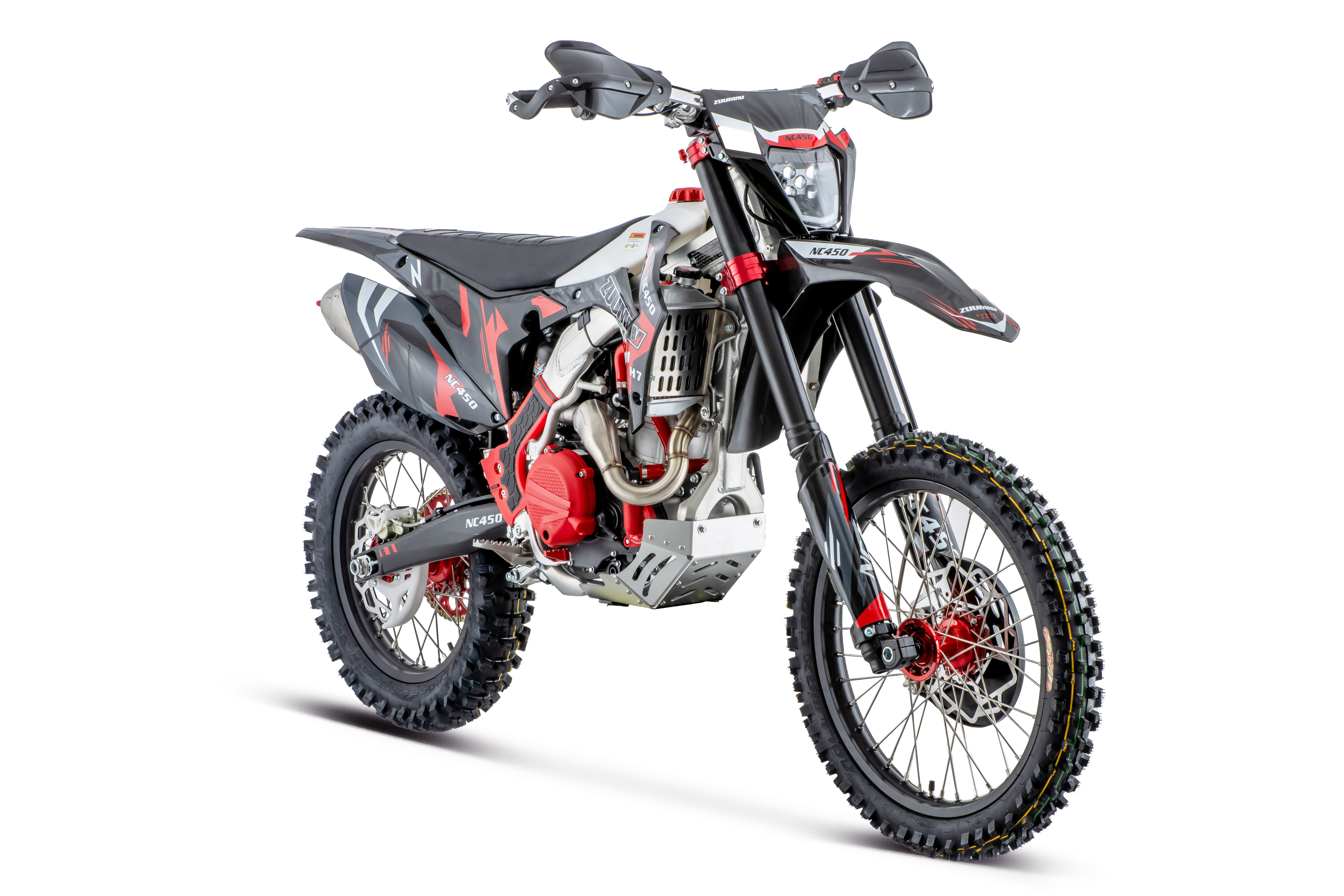 Dirtbike Zuumav H7-NC450cc 47HP H2O chladenie 21/18 kolesá – Obrázok 2