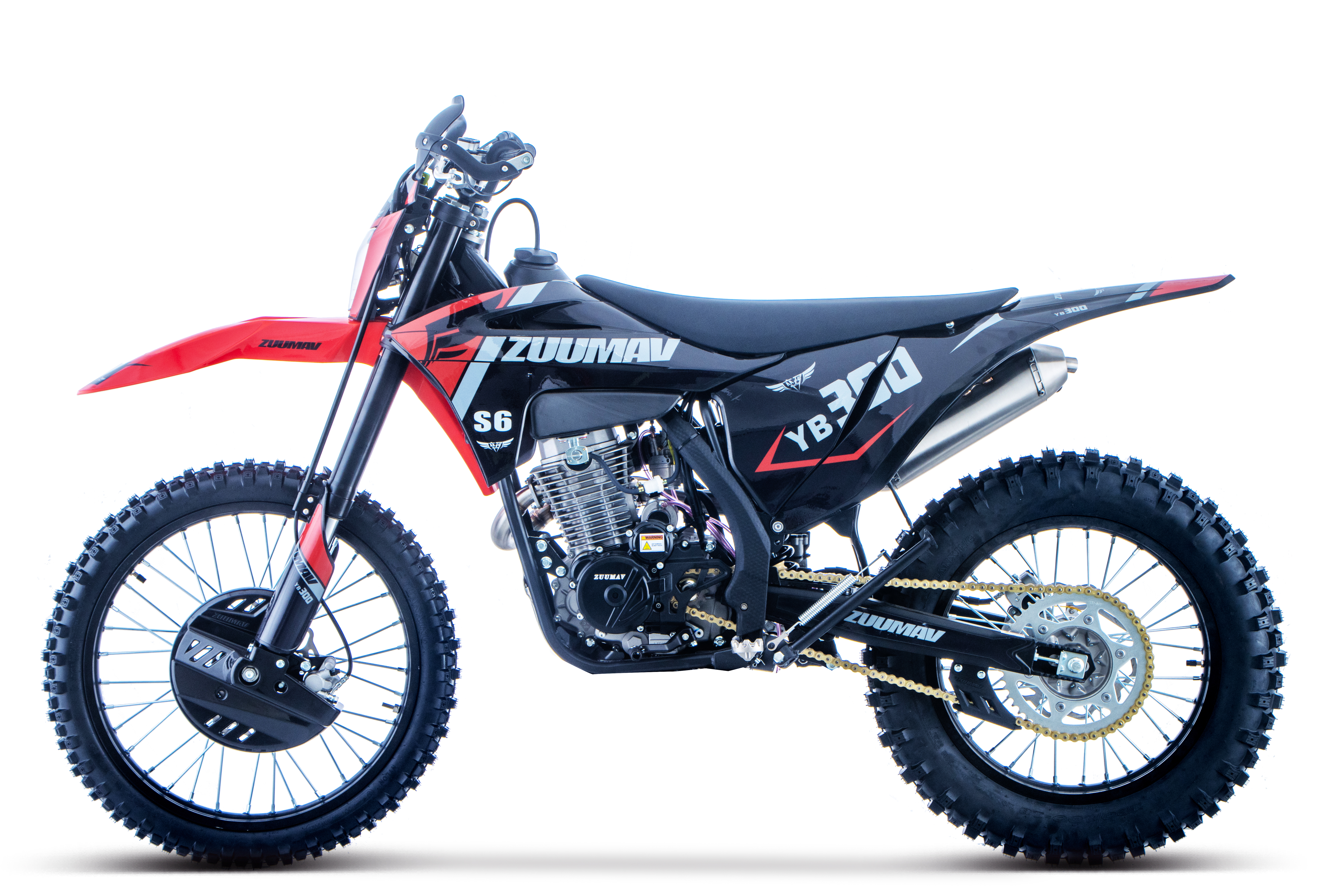 Dirtbike Zuumav S6-YB300H 4T 21/18 Kolesá 24HP – Obrázok 9