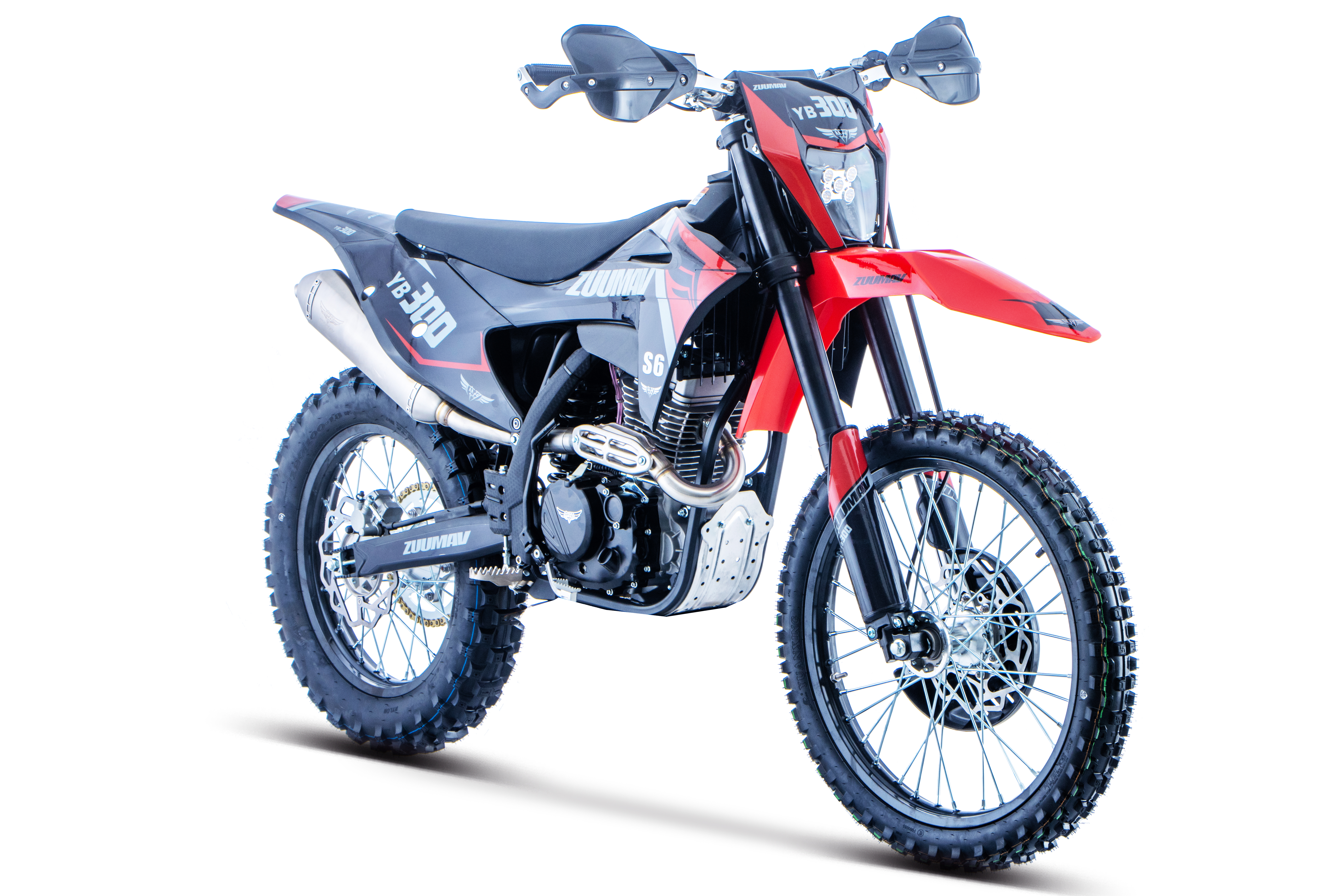 Dirtbike Zuumav S6-YB300H 4T 21/18 Kolesá 24HP – Obrázok 7
