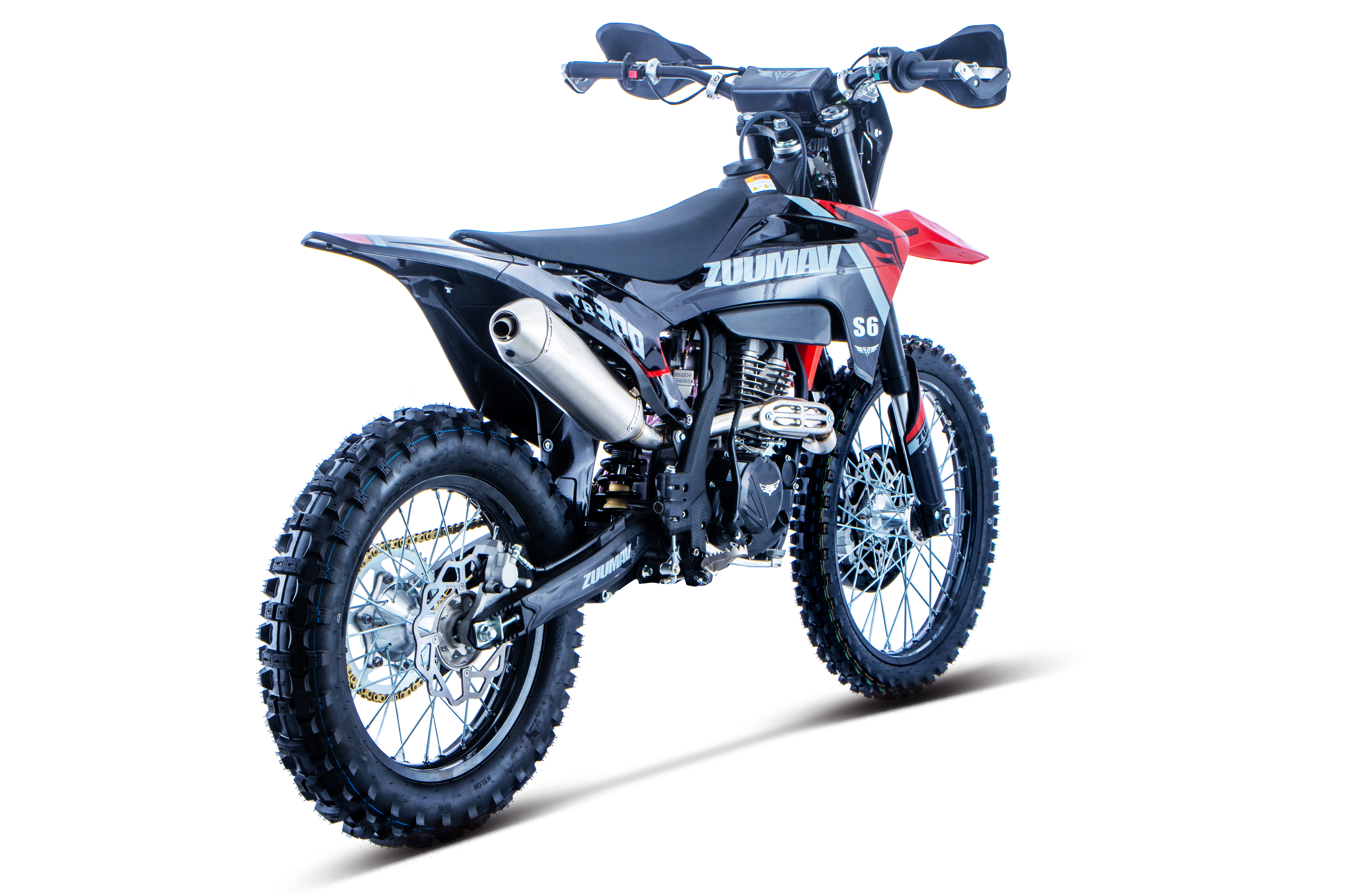 Dirtbike Zuumav S6-YB300H 4T 21/18 Kolesá 24HP – Obrázok 5
