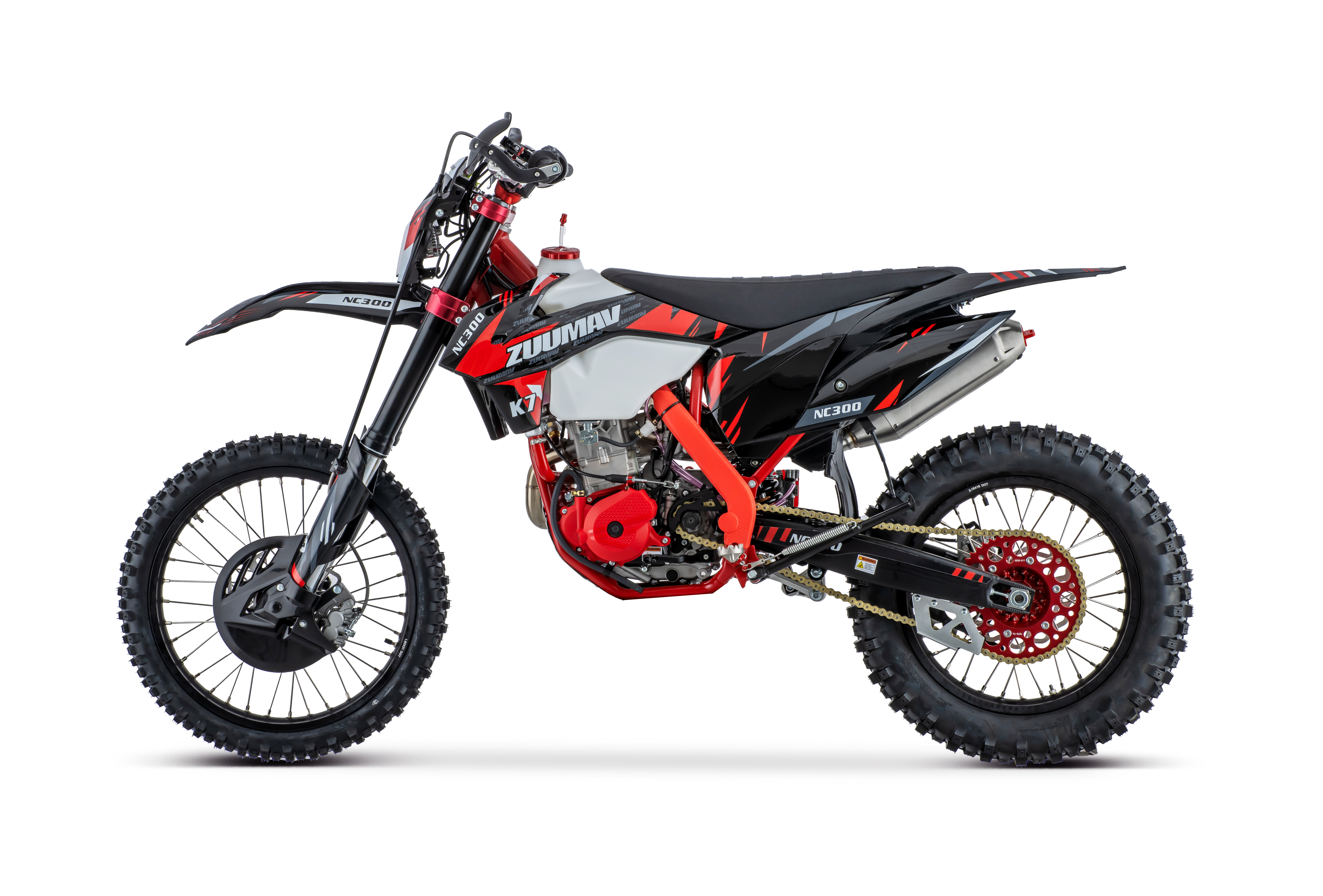 Dirtbike Zuumav K7-NC300cc 4t Vodouch chladený 31HP – Obrázok 6
