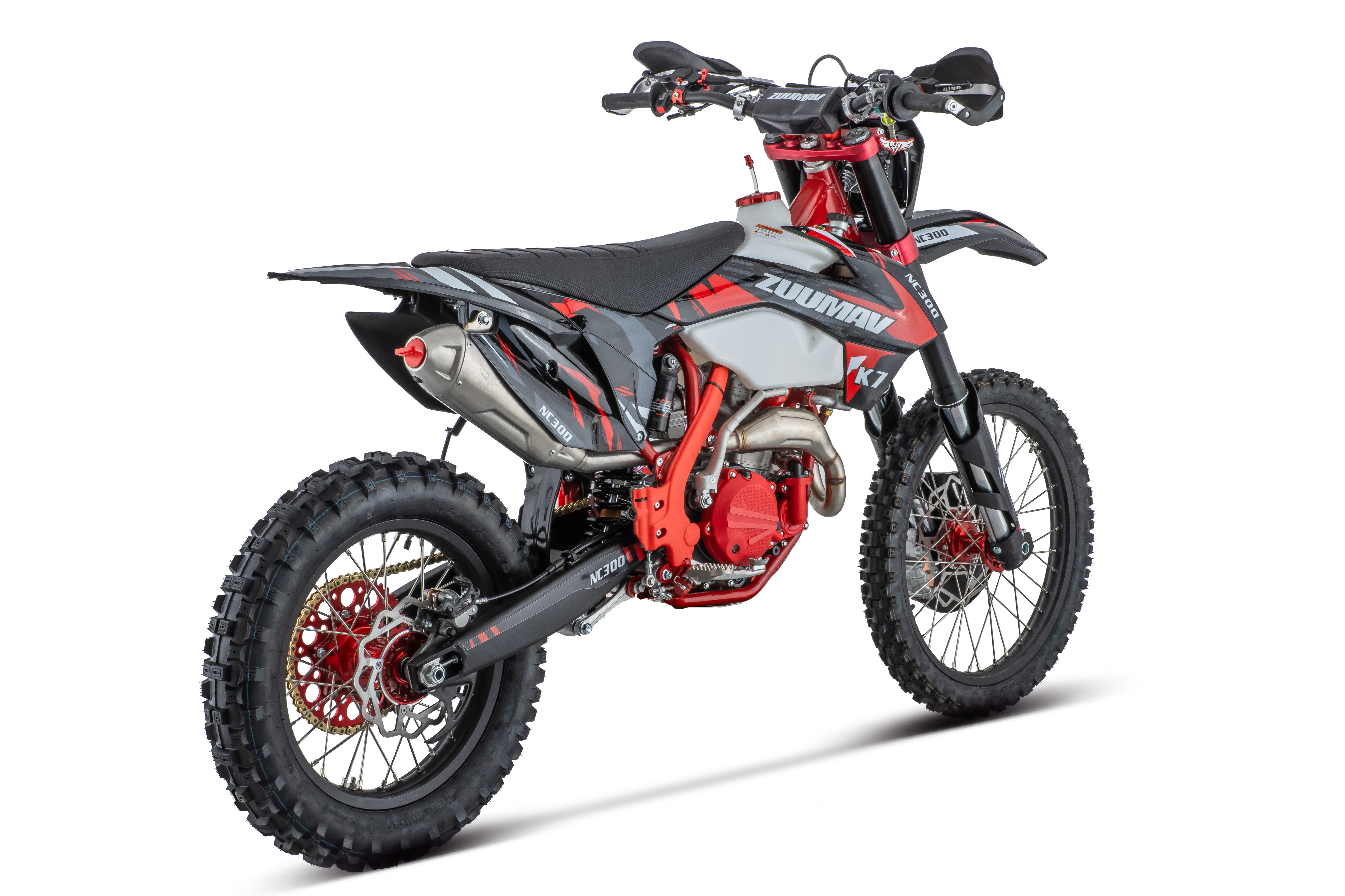 Dirtbike Zuumav K7-NC300cc 4t Vodouch chladený 31HP – Obrázok 7