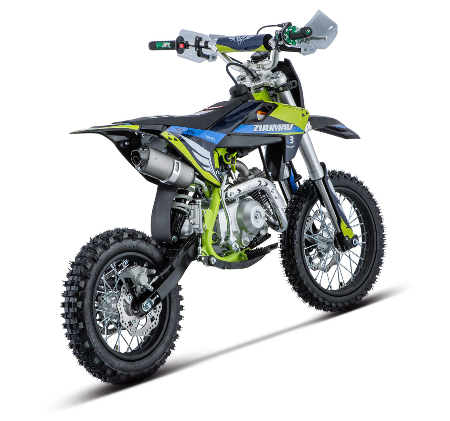 Pitbike Zuumav S3-110cc 14/12 Kolesá Poloautomat + svetlo – Obrázok 6