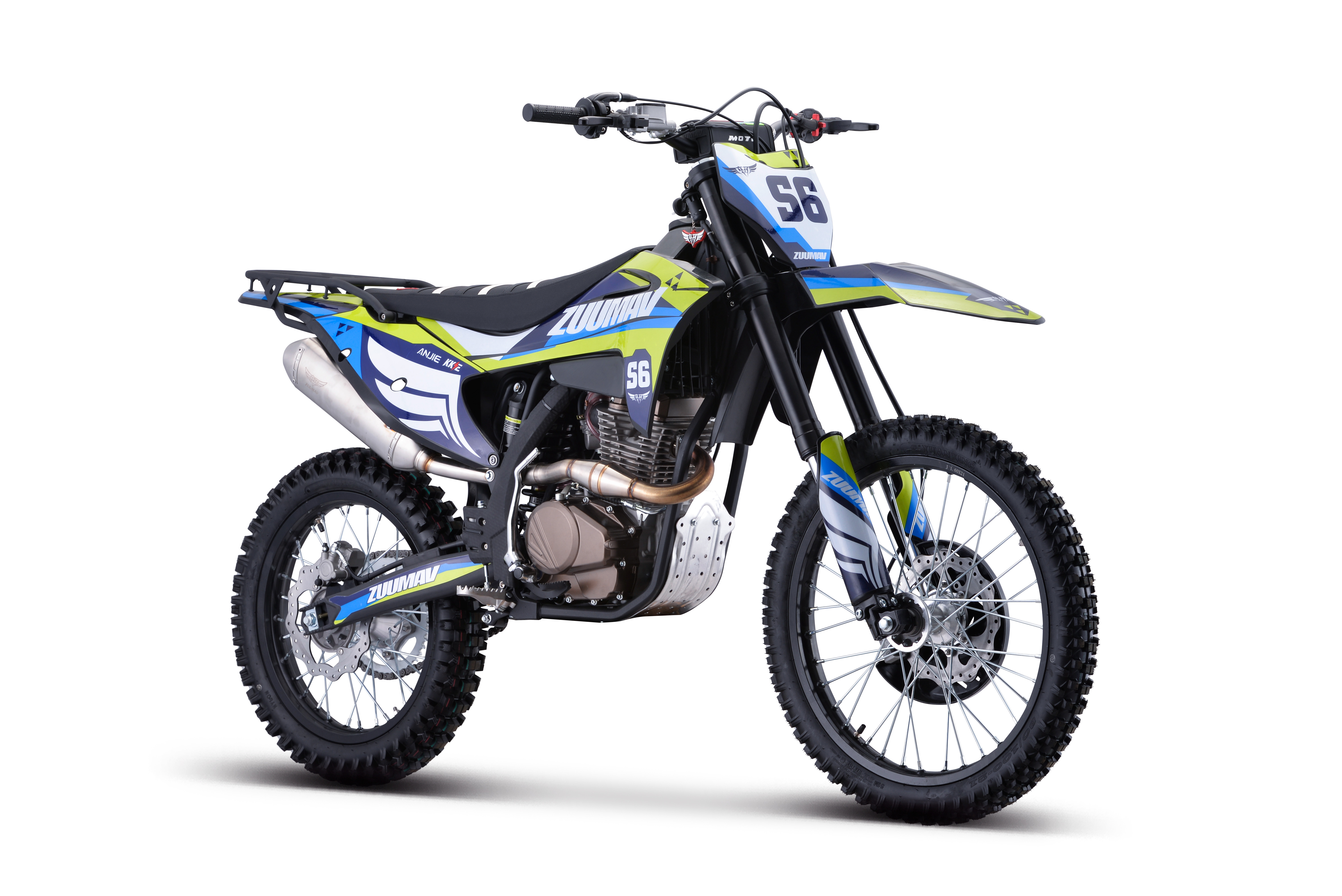 Dirtbike Zuumav S6-YB250R 4T 21/18 Kolesá 22HP – Obrázok 3