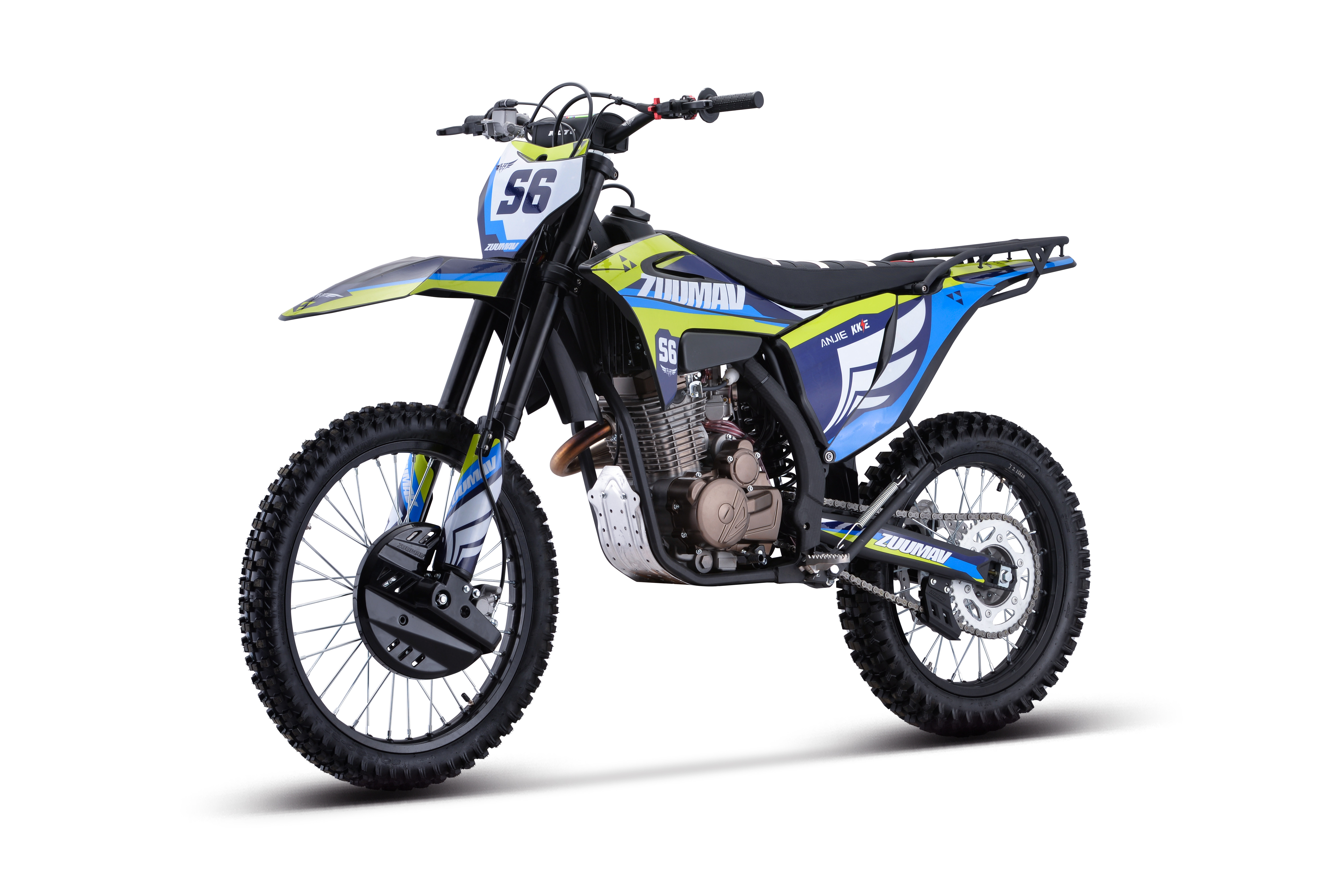 Dirtbike Zuumav S6-YB250R 4T 21/18 Kolesá 22HP – Obrázok 5