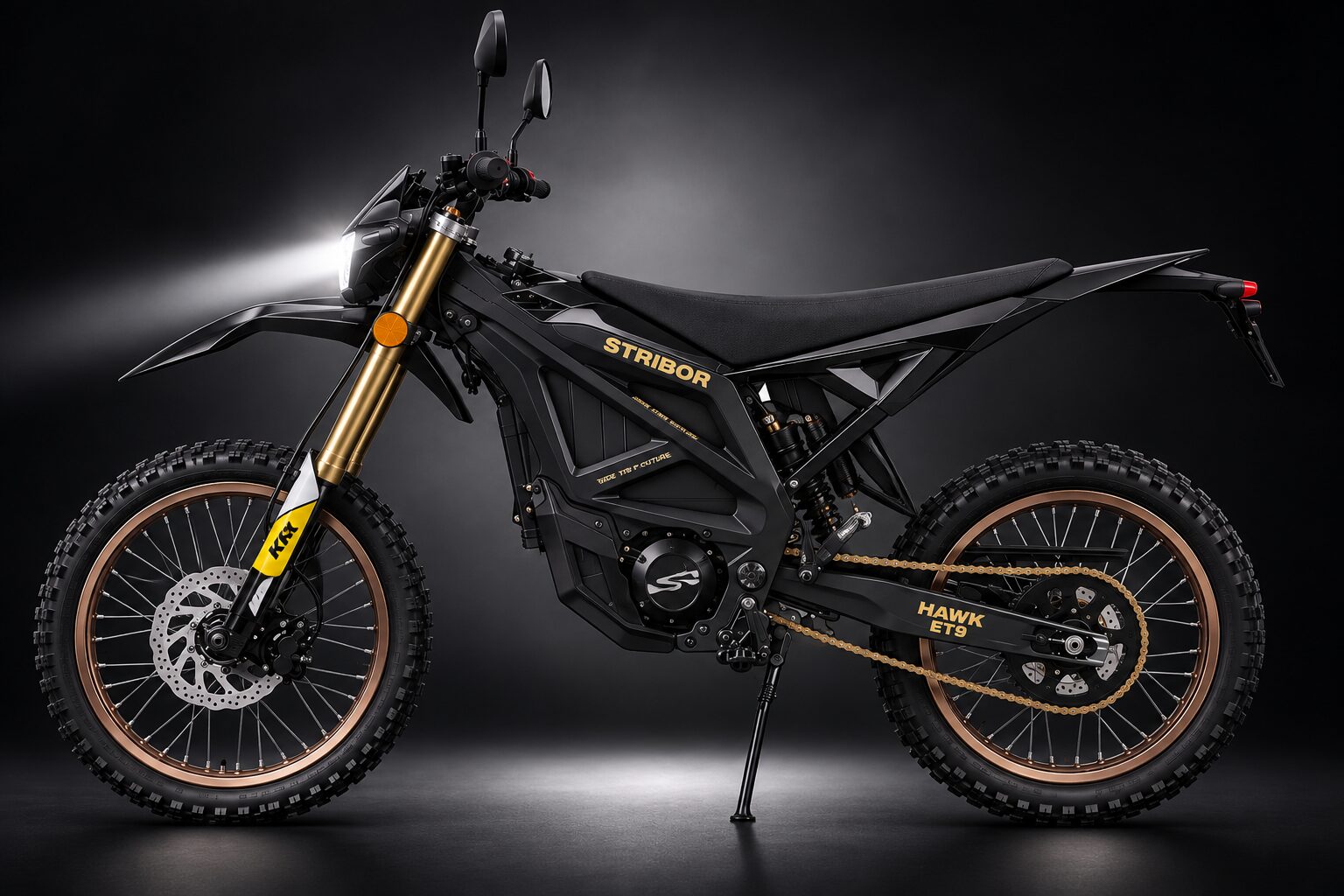 Stribor HAWK ET9 27 kW a 115 km/h 72V/60Ah . Homologizovaná verzia L3e.